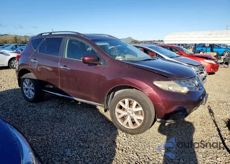 2013 Nissan Murano S z USA, uszkodzony, nr VIN JN8AZ1MW1DW302824